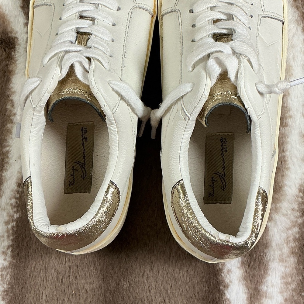 HAVANA White Low-Top Sneakers, Sz 7.5 - Picture 6 of 6